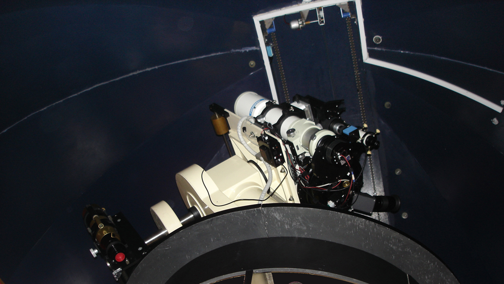 Telescoop montering 